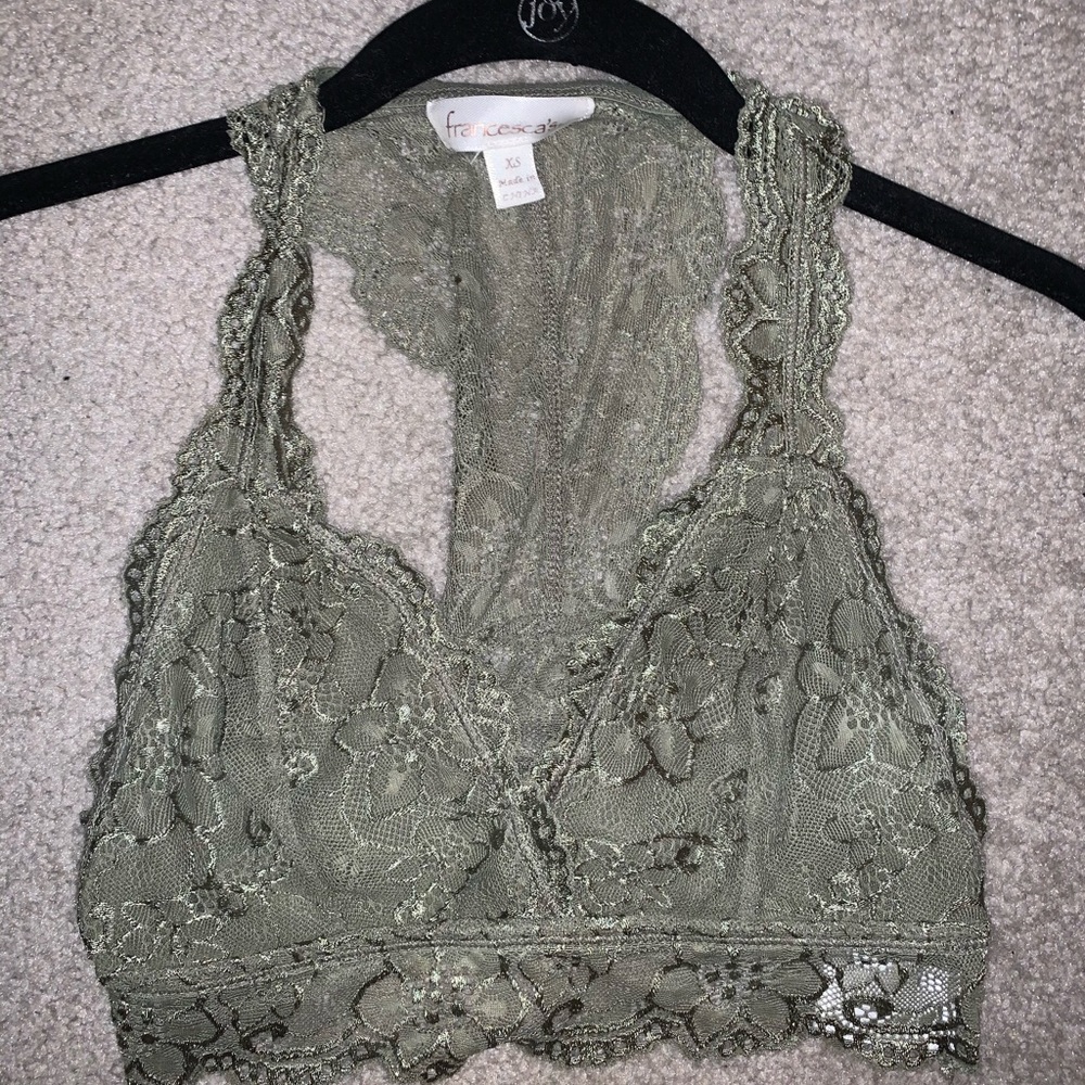 Francesca’s Remington Racer Back Lace Bralette - Picture 4 of 5